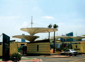 洪湖膜结构案例